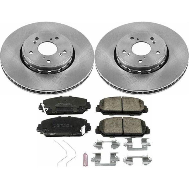 PowerStop Front Autospecialty Brake Kit for 2016 Acura ILX - OneFastShop