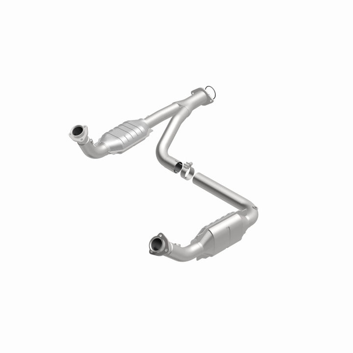 MagnaFlow Conv DF 07-09 Silverado/Sierra Y-Pipe Easy Install
