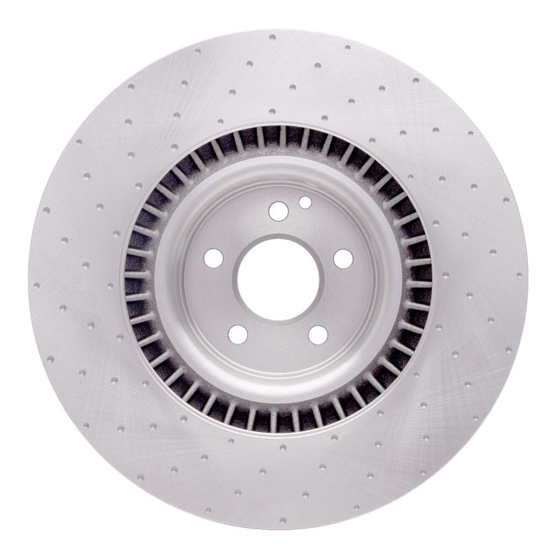 Dynamic Friction Dimpled Front Brake Rotor - Mercedes CL63, CL65, S63, S65 AMG 2007-2014, image 3