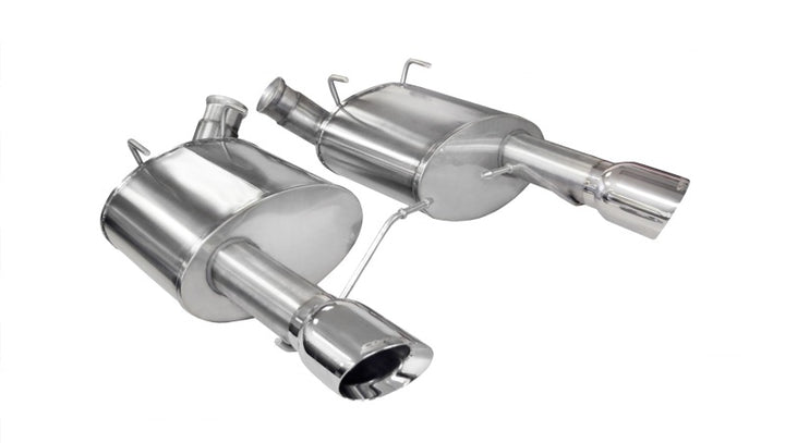 Corsa Polished Xtreme Axle-Back Exhaust for 2011-2014 Ford Mustang GT/Boss 302 5.0L V8