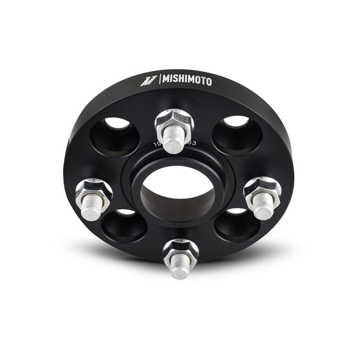 Mishimoto 4x100 Wheel Spacers – 56.1mm Hub Bore – 30mm Thickness – M12 – Black - OneFastShop