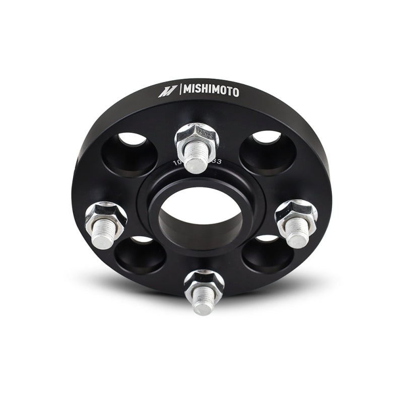 Mishimoto 4x100 56.1 20 M12 Wheel Spacers – Black (4-100-56.1-20-12) - OneFastShop