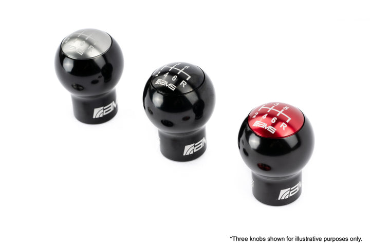 AMS Performance Billet Shift Knob for Subaru WRX/STi 6-Speed (Red, Black, & Gunmetal Cap) - OneFastShop