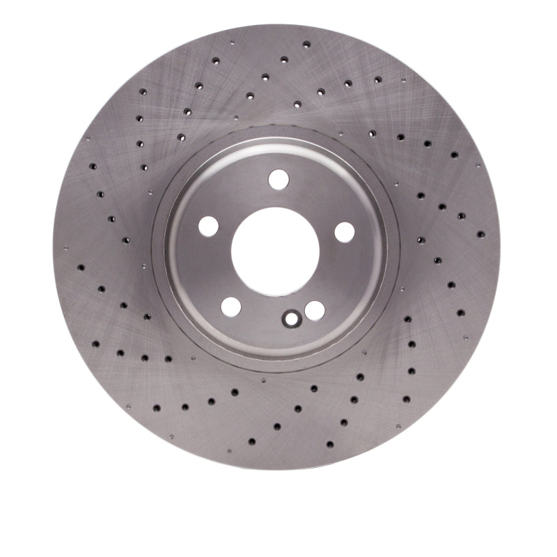 DFC Quickstop Drilled Front Brake Rotor - Mercedes-Benz E450 / GLC300 2016-2023