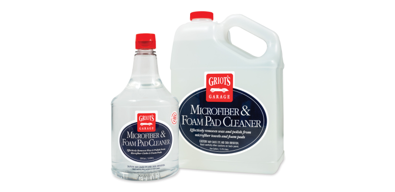 Griot's Garage Microfiber & Foam Pad Cleaner - 35 oz Laundry Additive