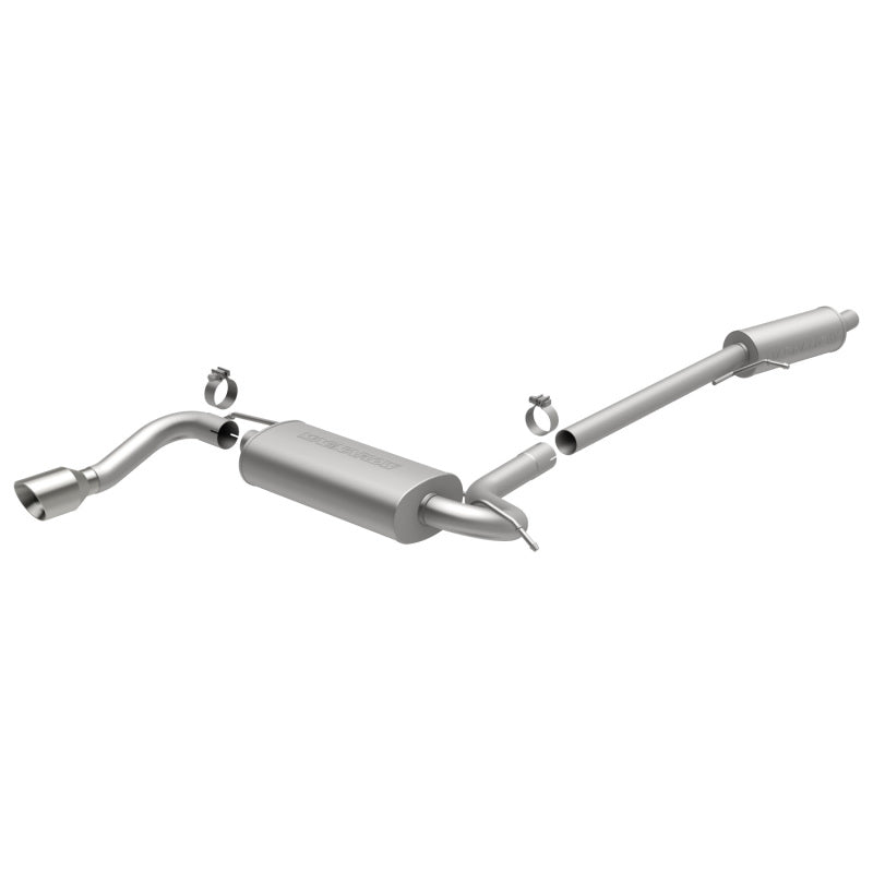Magnaflow Cat-Back Performance Exhaust System 2.5in. Single Straight D/S Rear Exit Stainless - 10-13 GMC Terrain L4 2.4L - OneFastShop