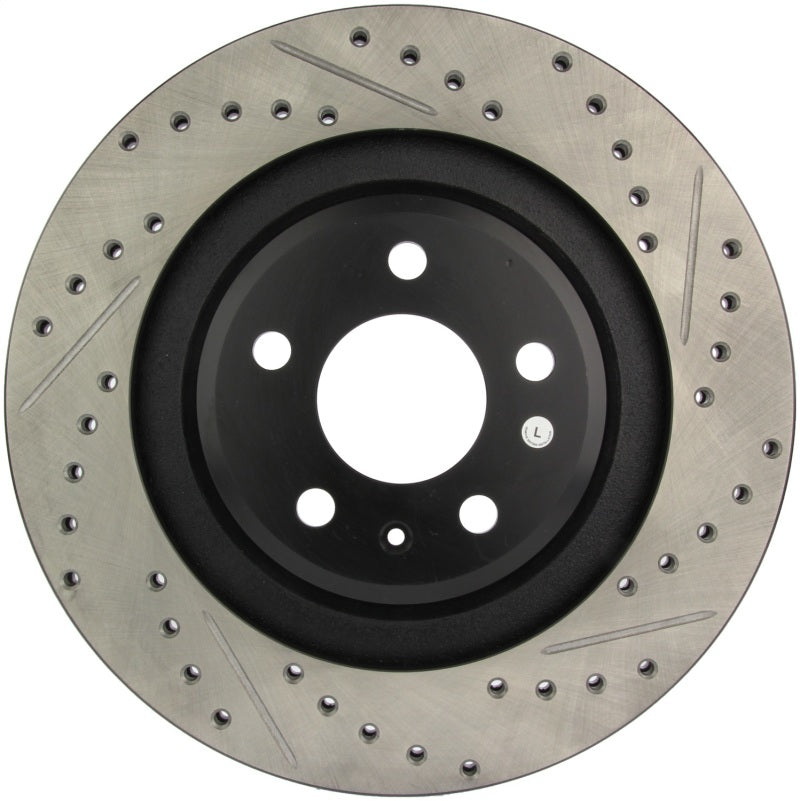 StopTech Slotted and Drilled Sport Brake Rotor - OneFastShop