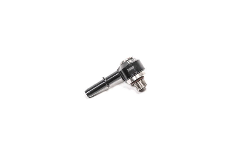 Radium 4AN ORB Swivel Banjo to 5/16in SAE Male Quick-Connect Fitting