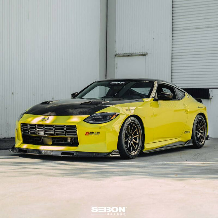 Seibon Carbon Fiber Front Lip for 2023+ Nissan Z MB-Style - OneFastShop