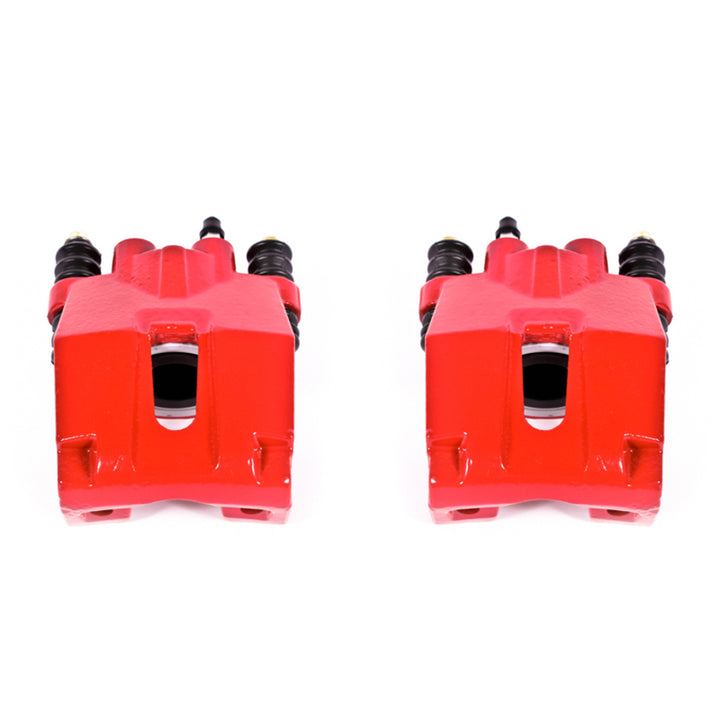 PowerStop Rear Red Calipers w/o Brackets Pair for 04-11 Ford F-150 - OneFastShop