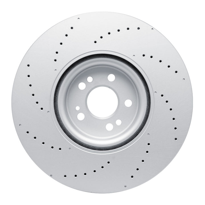 DFC GeoSPEC Coated Drilled Front Brake Rotor - Mercedes-Benz GLE450 / GLS450 2020-2026, image 4
