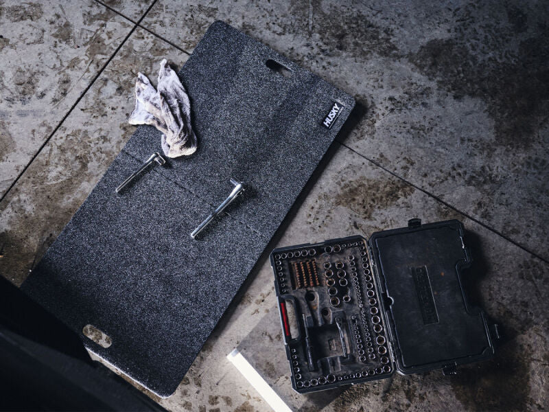 Husky Liners Universal Garage Mat 2ft X 4ft Charcoal - OneFastShop