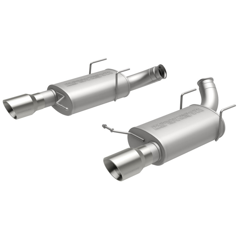 MagnaFlow 13 Ford Mustang V8 5.0L Dual Split Rear Exit Stainless Cat-Back Performance Exhaust