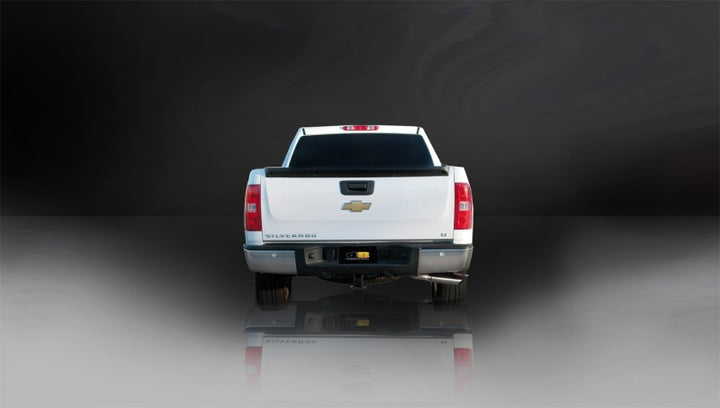 CORSA Performance Polished Sport Cat-Back Exhaust for 2010-2013 Chevrolet Silverado 1500 4.8L V8 Ext. Cab/Std. Bed