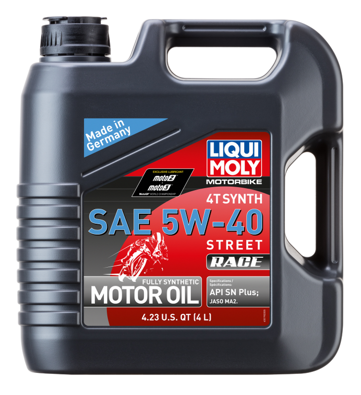 LIQUI MOLY 4 L Motorbike 4T Synth 5W40 Street Race