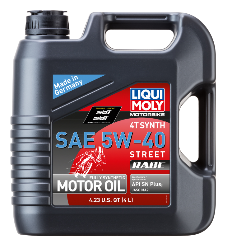LIQUI MOLY 4 L Motorbike 4T Synth 5W40 Street Race