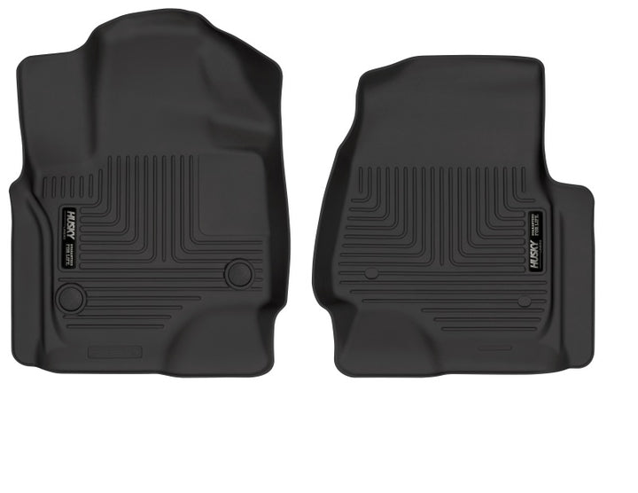 Husky Liners WeatherBeater Black Front Floor Liners for 2018-2024 Ford Expedition