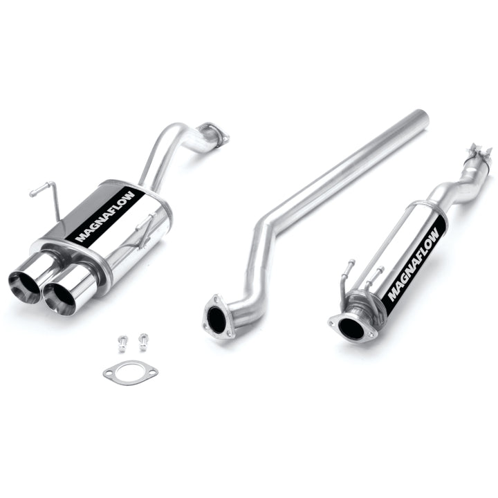 Magnaflow Cat-Back Exhaust System for 2002-2005 Honda Civic Si I4 2.0L - OneFastShop