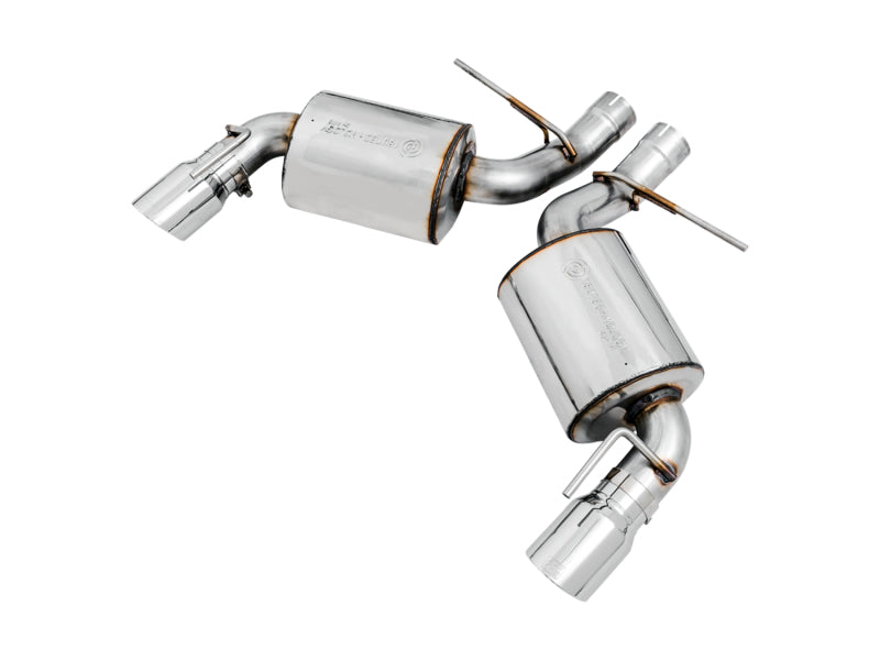 AWE Touring Edition Axle-Back Exhaust - Chevrolet Camaro 2016-2024 - Chrome Silver Tips