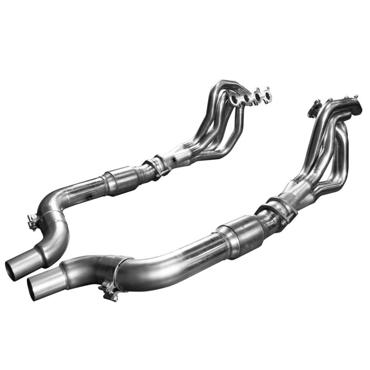 Kooks Headers 1-7/8in Stainless Steel Headers with Catted Connection Pipe for Ford Mustang GT V8 5.0L 15-24 - OneFastShop