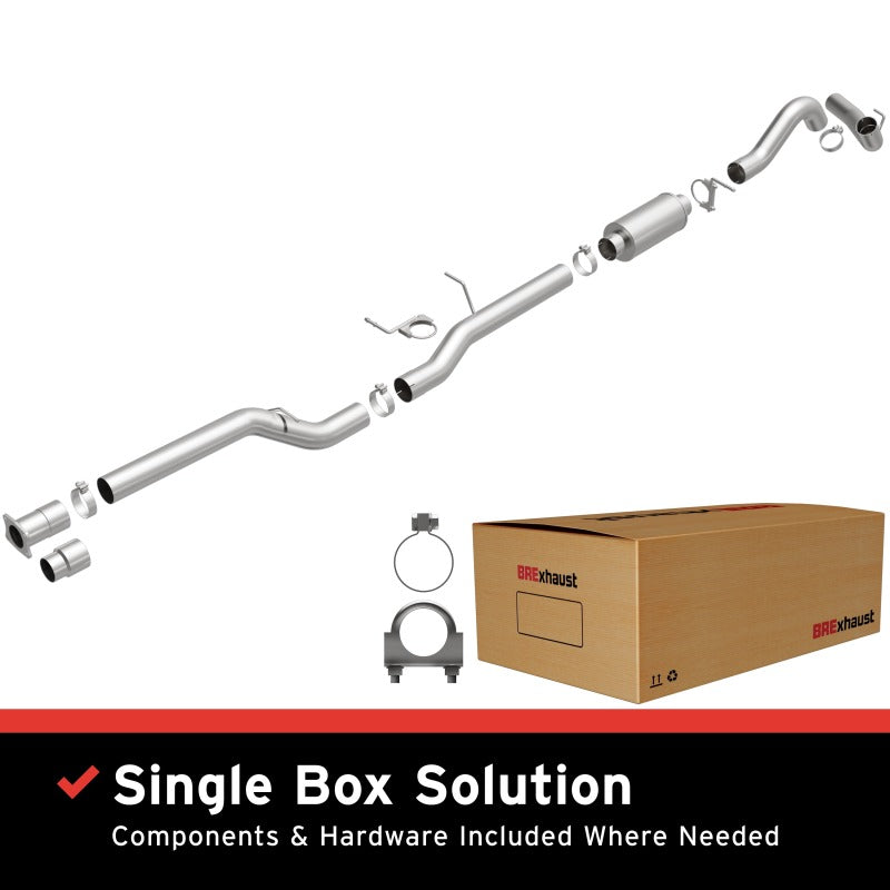 BRExhaust 01-06 Silverado Sierra 2500 HD 3500 HD Exhaust Kit - OneFastShop