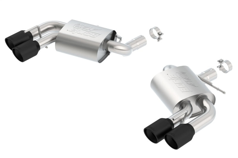 Borla 16-18 Chevy Camaro V8 SS ATAK Rear Exhaust Ceramic Black