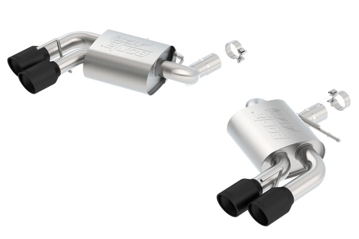 Borla 16-18 Chevy Camaro V8 SS ATAK Rear Exhaust Ceramic Black