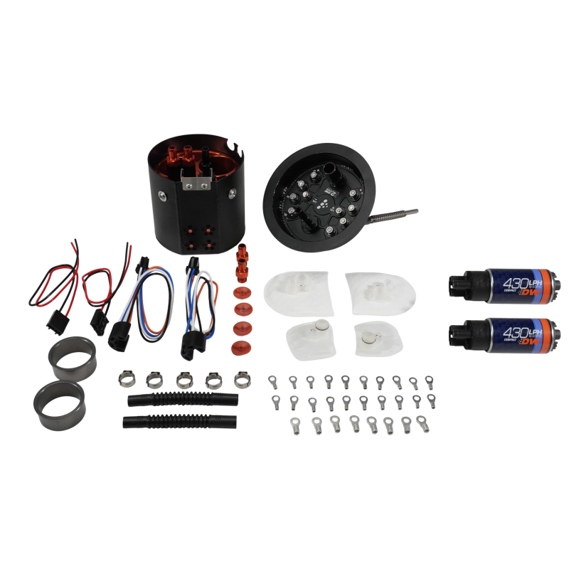 DeatschWerks X2 Dual Pump Module w/ Dual DW430 Pumps - BMW E9X/E8X 2006-2013
