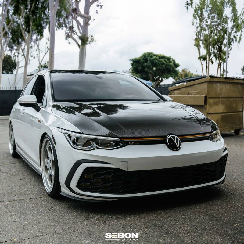 Seibon Carbon Fiber Hood for 22-23 Volkswagen Golf GTI/R