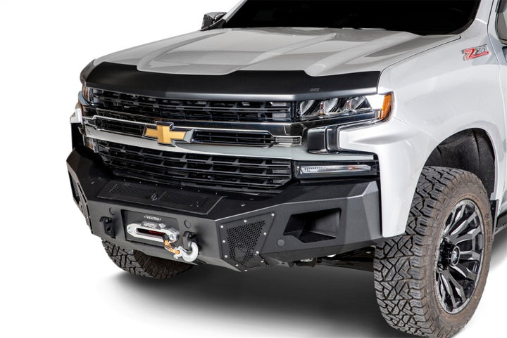 Husky Liners Aeroskin Hood Protector Matte Black - 16-18 Chevy Silverado 1500 - OneFastShop