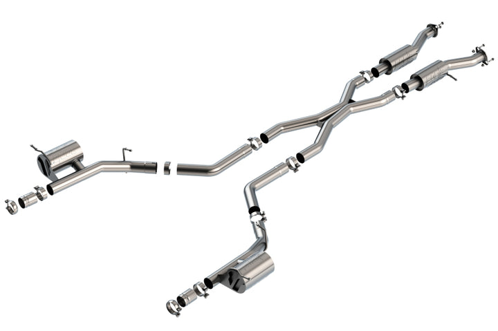 Borla ATAK Cat-Back Exhaust System - Dodge Durango SRT Hellcat 6.2L V8 AWD (2021+)