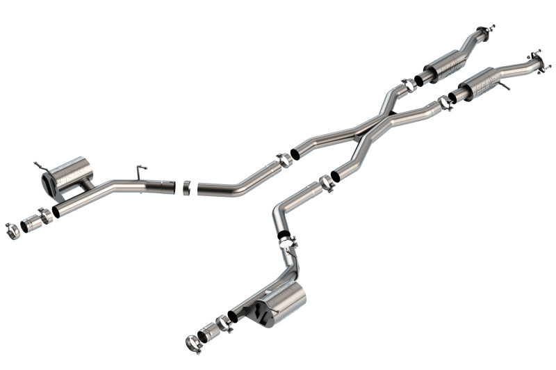 Borla ATAK Cat-Back Exhaust System - Dodge Durango SRT Hellcat 6.2L V8 AWD (2021+) - OneFastShop