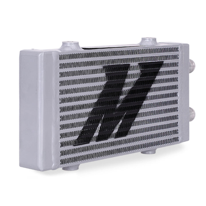 Universal Small Bar And Plate Dual Pass Silver Oil Cooler - OneFastShop