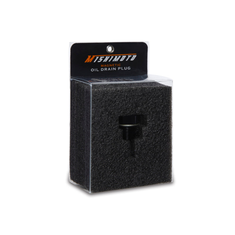 Mishimoto Magnetic Oil Drain Plug M18 x 1.5 Black for Dodge Ram 2500 3500 Volvo XC60 XC90