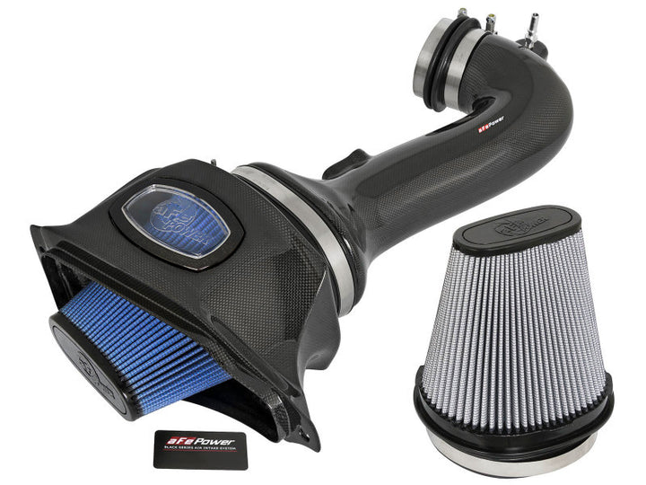 aFe Carbon Fiber Cold Air Intake PDS/P5R 15-16 Chevrolet Corvette Z06 V8-6.2L