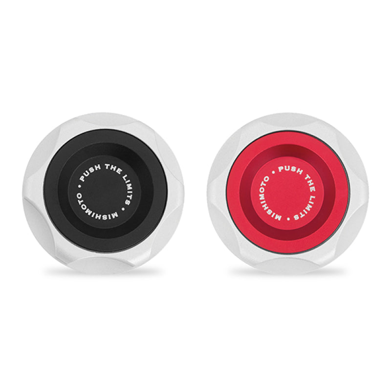 Mishimoto Oil Filler Cap - Ford Mustang 1987-2001 - Red