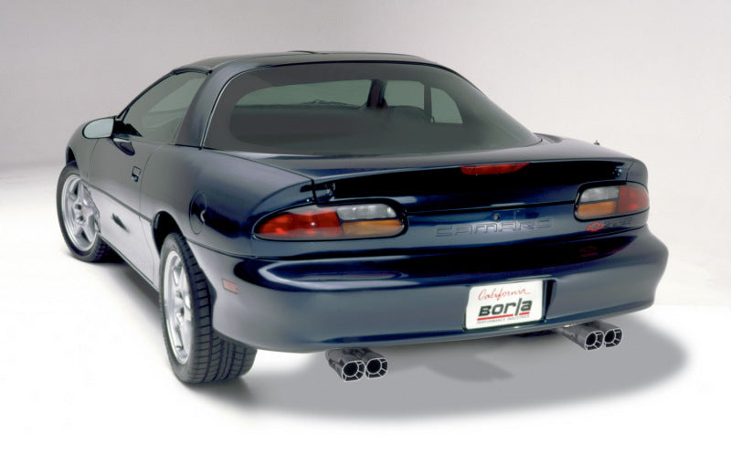Borla Catback Exhaust Quad Tips for 98-02 Camaro/Trans Am 5.7L V8 AT/MT