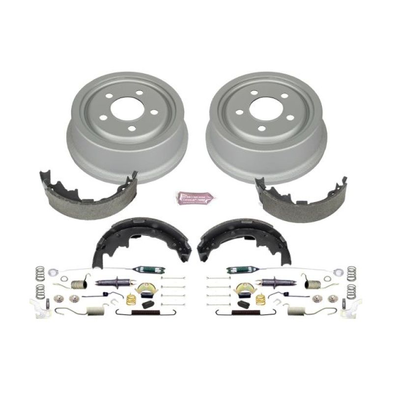 PowerStop Rear Autospecialty Drum Kit for 01-06 Jeep Wrangler - OneFastShop