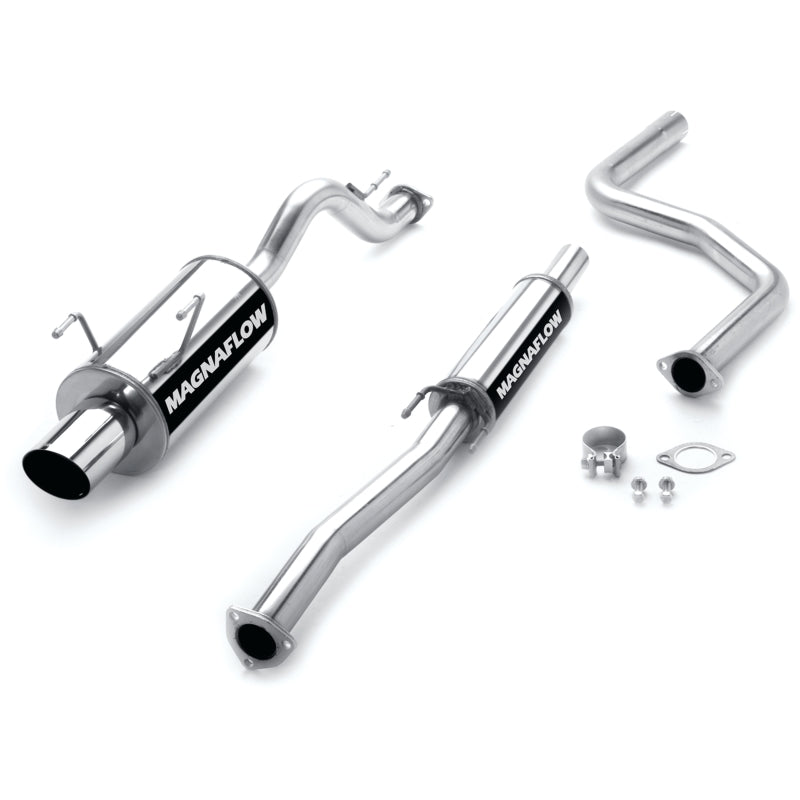 Magnaflow Cat-Back Exhaust System for Acura Integra 94-99 - 2.25in Piping, Polished Tips, Fits GS/LS/RS/GS-R - OneFastShop