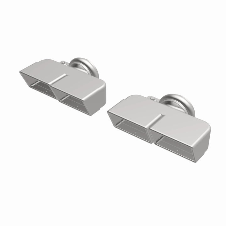 MagnaFlow Tip 1-Set Quad Square for Dodge Challenger, Easy Install