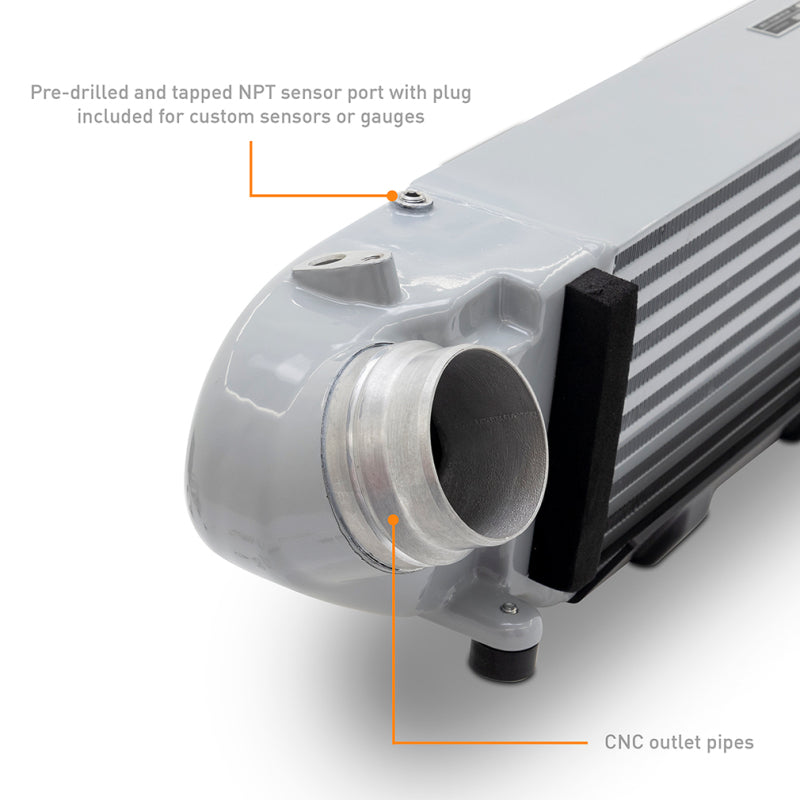 Mishimoto 2024+ Performance Intercooler for Ford Mustang EcoBoost – Silver - OneFastShop