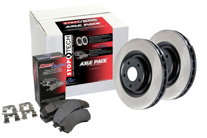 Centric OE Coated Front Brake Kit (2 Wheel) for Acura ILX, Honda Accord, Civic, CR-V, Element, Fit 2002-2020 - OneFastShop