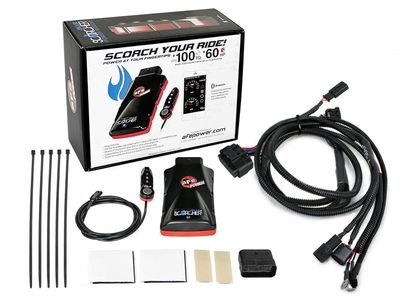 aFe Scorcher Blue Module for 2024–2025 Toyota Tacoma and 2025 Toyota 4Runner L4 2.4L (T) - OneFastShop