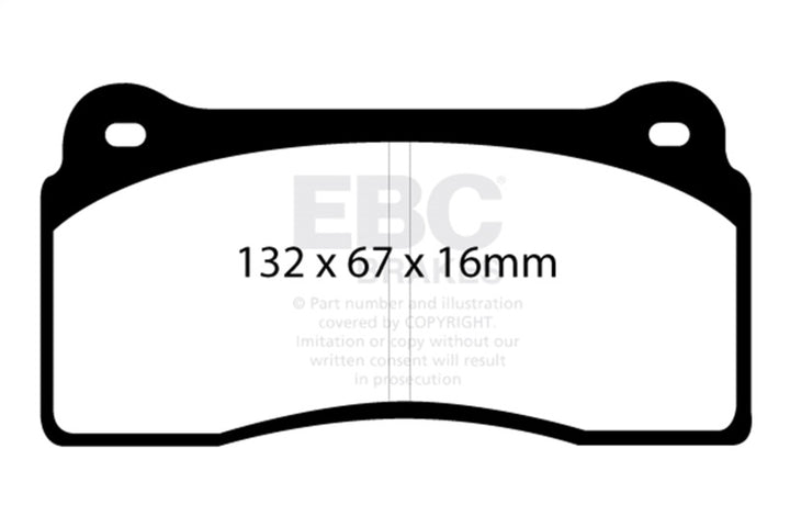 EBC Bluestuff Front Brake Pads for 99-03 Aston Martin DB7 5.9