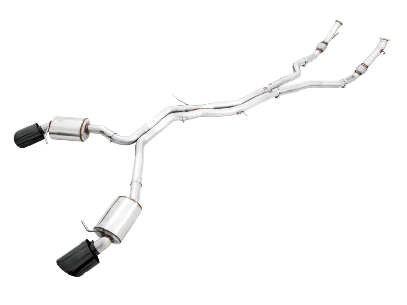 AWE Tuning Audi B9.5 RS 5 Coupe Touring Exhaust Diamond Black Tips