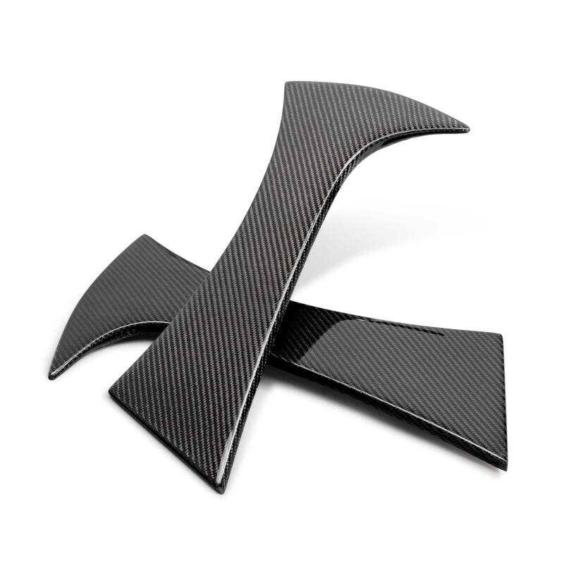 Seibon Carbon Fiber Fender Trim - Gloss Finish for Toyota GR86 / Subaru BRZ