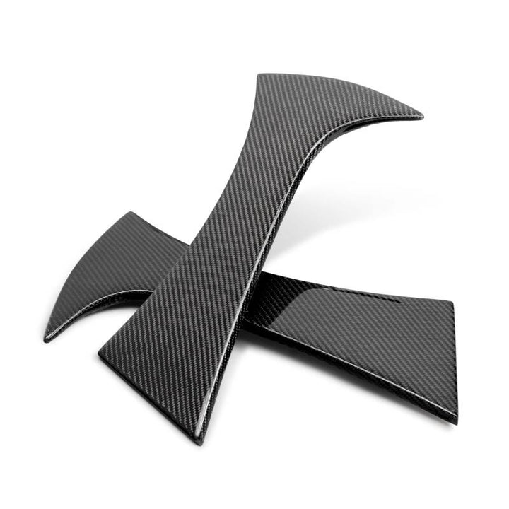Seibon Carbon Fiber Fender Trim - Gloss Finish for Toyota GR86 / Subaru BRZ - OneFastShop
