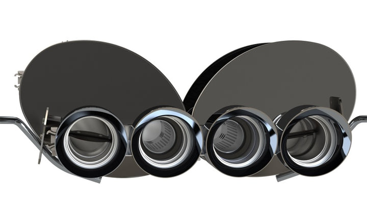 Corsa Performance Xtreme Axle-Back Exhaust for Corvette C7 Z06 6.2L - 2.75in Dual NPP & Quad Black Tips - 2015-2019 - OneFastShop