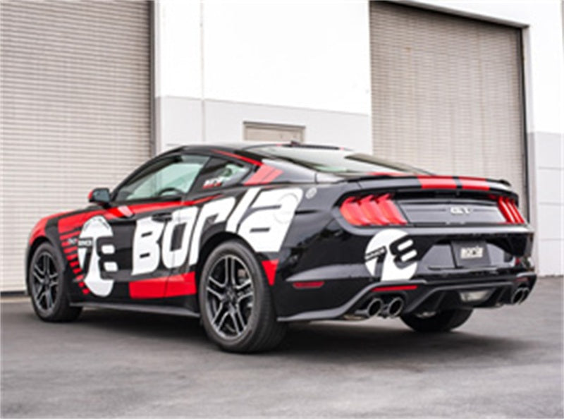 Borla ATAK 3in Cat-Back Exhaust w/Polished Tips for 2018-2023 Ford Mustang GT 5.0L AT/MT (w/o Valves)
