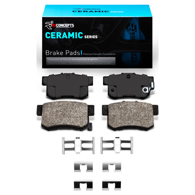 R1 1987-2022 Acura TL Rear R1 Ceramic Pads And Hardware Kit
